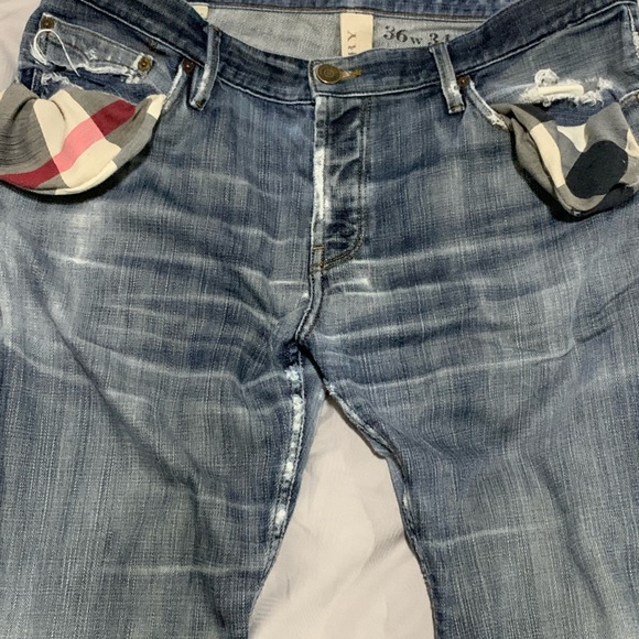 Men’s Burberry Brit Steadman Designer Jeans 36W 34L - Picture 9 of 11